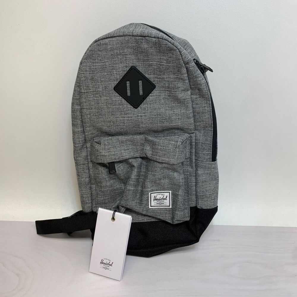Herschel Supply Co Heritage Shoulder Bag Backpack Crossbody Gray‎ Unisex